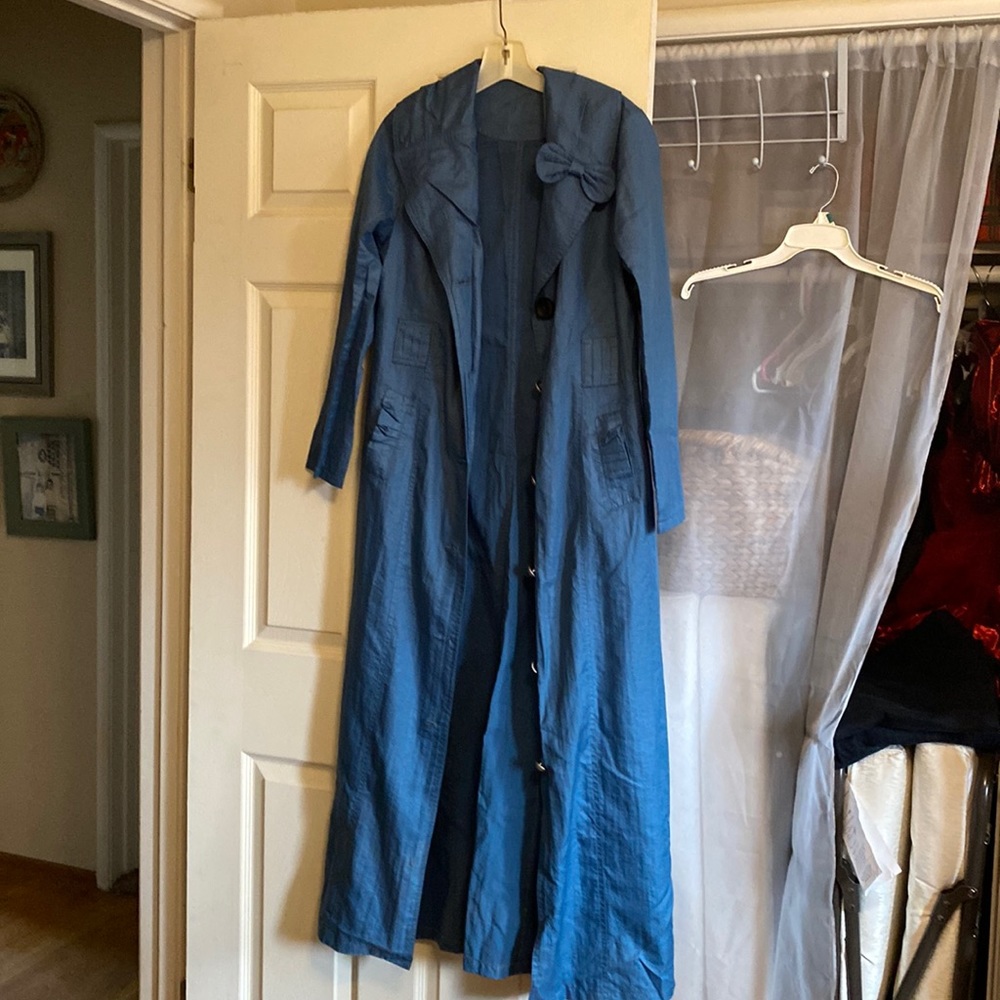 Very unique coat dress.